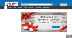 Desktop Screenshot of hyderabadgiftsdelivery.com